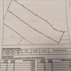 Teren intravilan 723 mp, Valea Mare - Podgoria
